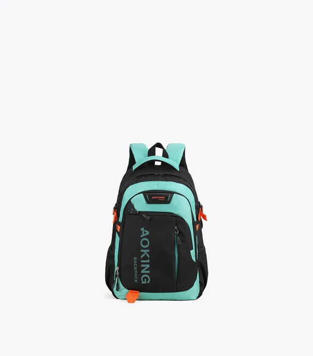 Casual Fabric Backpack for Men with Multiple Compartments and Pockets
