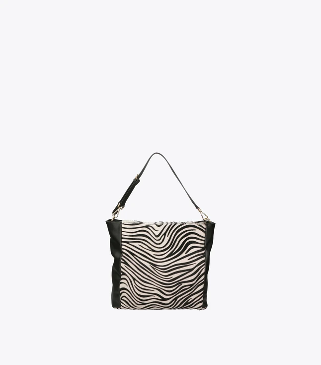 Stylish Animal Print Leather Women's Shoulder Bag for Daily Use
