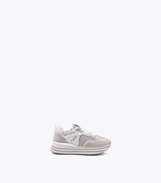 Athleisure Mesh Platform Sneaker for Everyday Wear