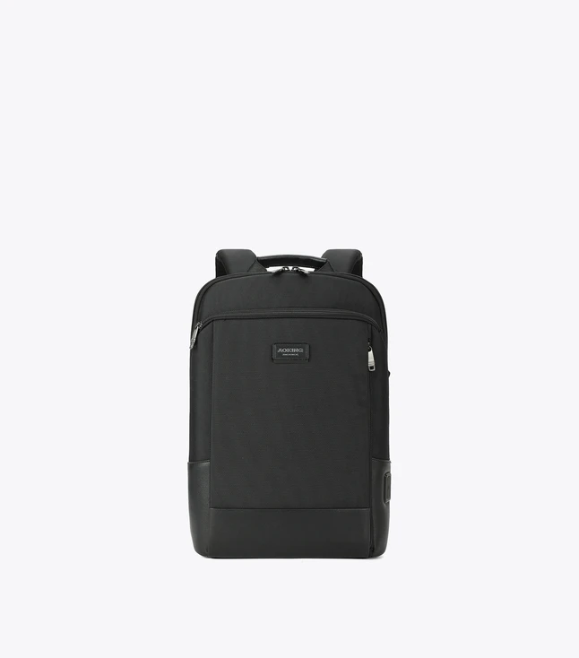 Casual Nylon Backpack for Men with Multiple Pockets and Adjustable Straps
