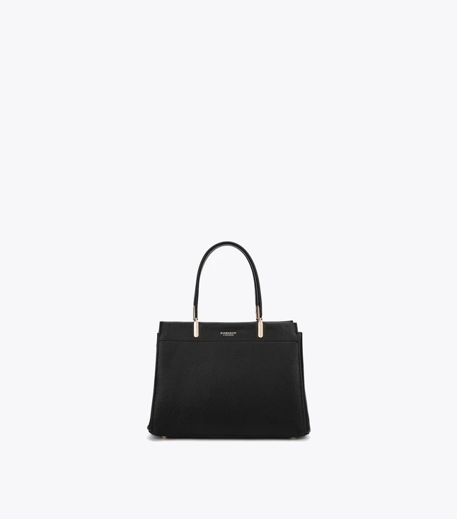 Minimalist PU Handbag for Women with Zipper Closure and Adjustable Shoulder Strap
