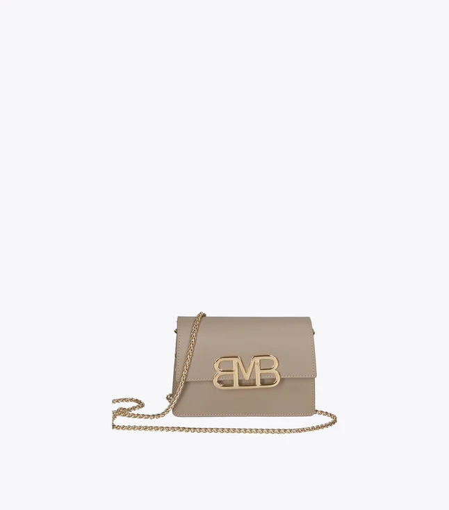Elegant Leather Crossbody Bag for Women with Removable Shoulder Strap
