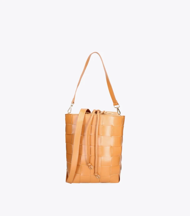 Minimalist Fabric Crossbody Bag for Women with Multiple Interior Compartments
