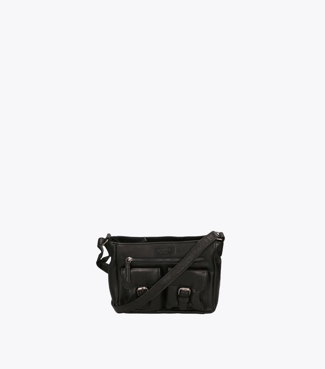 Casual Leather Crossbody Bag for Men
