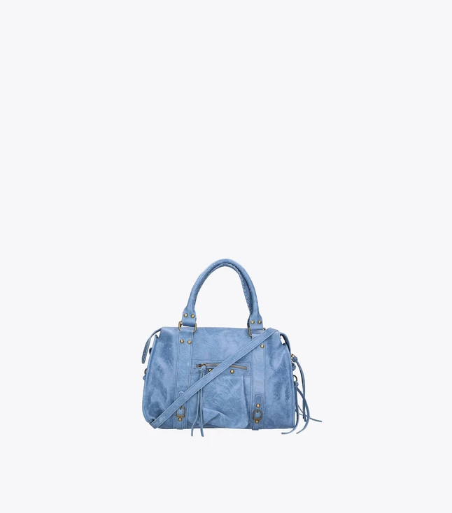Minimalist Leather Shoulder Bag for Women with Multiple Pockets for Daily Use
