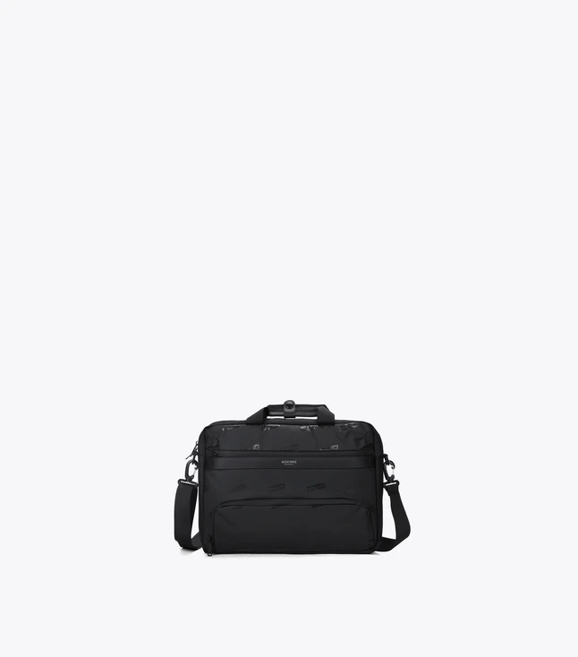 Vintage Leather Shoulder Bag with Multiple Pockets for Men, Casual Use
