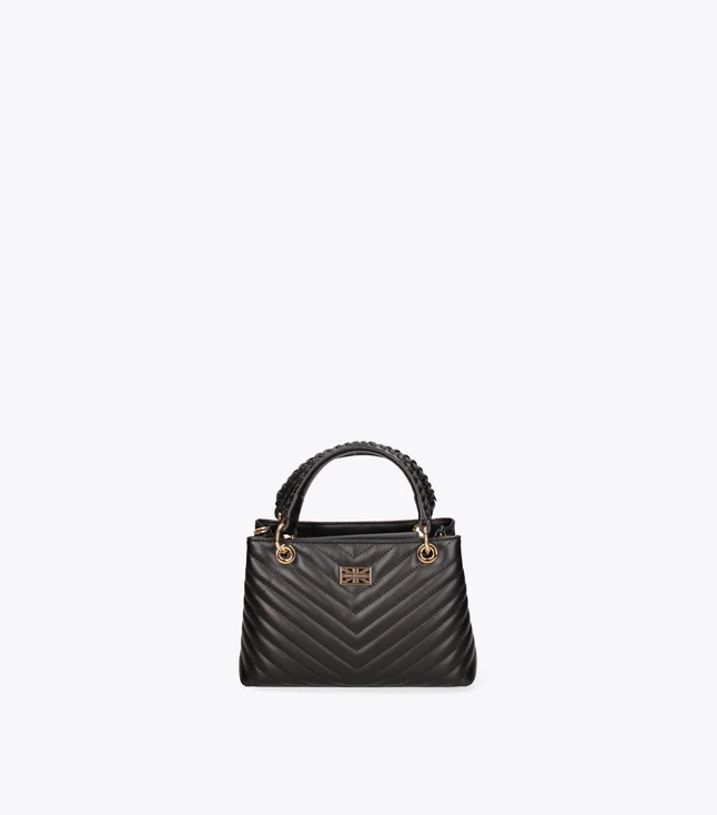 Elegant Leather Shoulder Bag for Women with Zip Closure and Removable Strap
