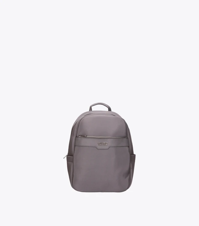 Casual Vegan Leather Backpack for Men with Adjustable Straps
