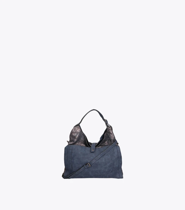 Stylish Italian Leather Tote Bag for Women with Multiple Pockets and Detachable Shoulder Strap
