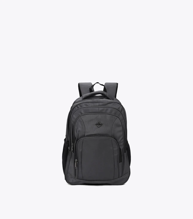 Stylish Fabric Briefcase with Zip Closure and Multifunctional Pockets for Men
