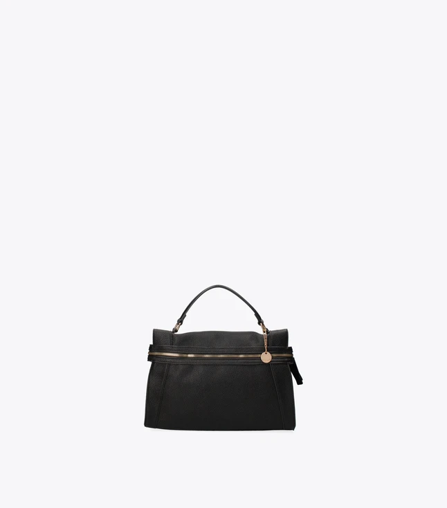 Minimalist Eco-Leather Handbag for Women with Adjustable Shoulder Strap for Daily Use
