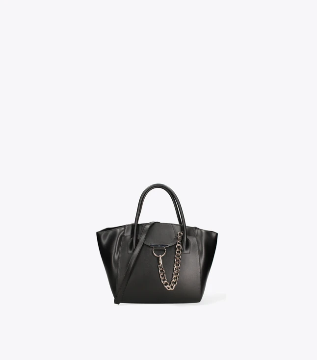 Minimalist Fabric Shoulder Bag for Women with Adjustable Leather Strap for Casual Use
