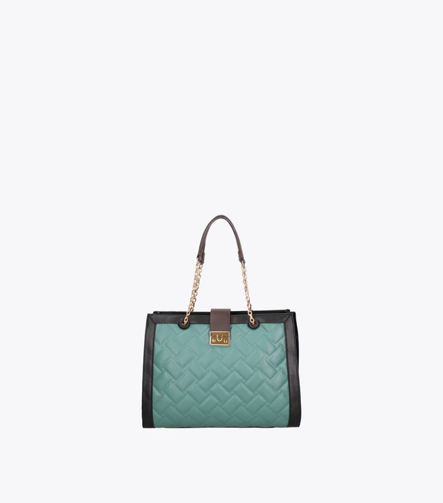 Minimalist Eco-Leather Shoulder Bag for Women with Multiple Pockets and Adjustable Strap
