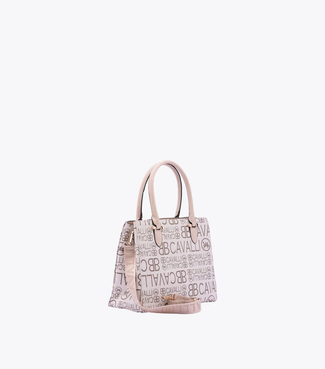 Monogram Canvas Tote with Removable Crossbody Strap for Everyday Use