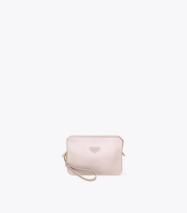 Minimalist PVC Crossbody Bag for Women with Removable Shoulder Strap
