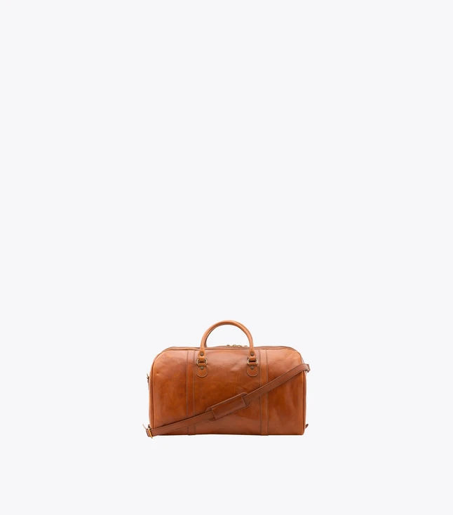 Minimalist Leather Tote Bag for Women with Internal Pockets and Handles
