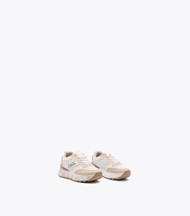 Casual Platform Sneaker with Lightweight Mesh Rubber Sole Daily Wear