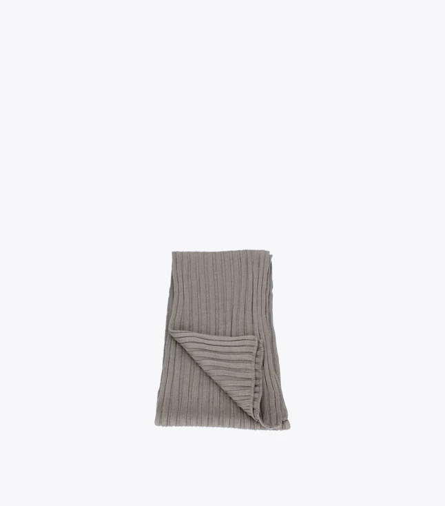 Vintage Wool Knit Scarf for Women Casual Accessory
