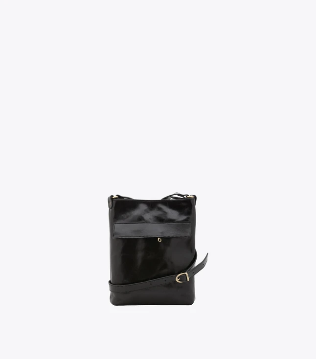 Vintage Leather Crossbody Bag for Women with Multiple Pockets for Daily Use
