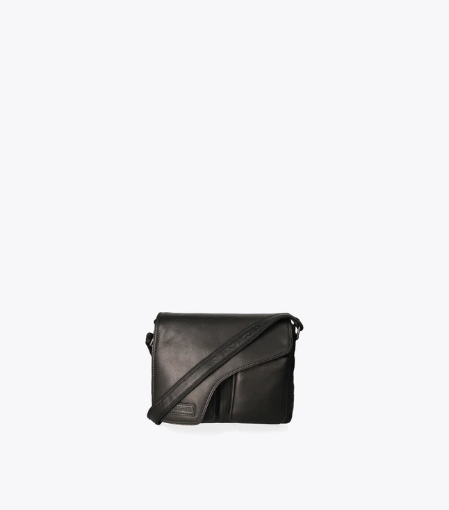 Stylish Italian Leather Duffle Bag for Men with Multiple Pockets and Adjustable Shoulder Strap
