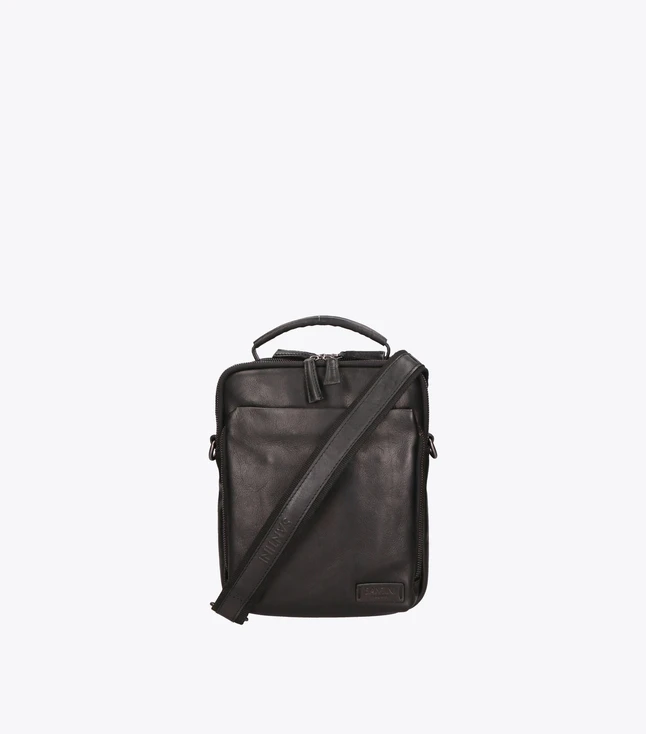 Vintage Leather Crossbody Bag for Men Travel
