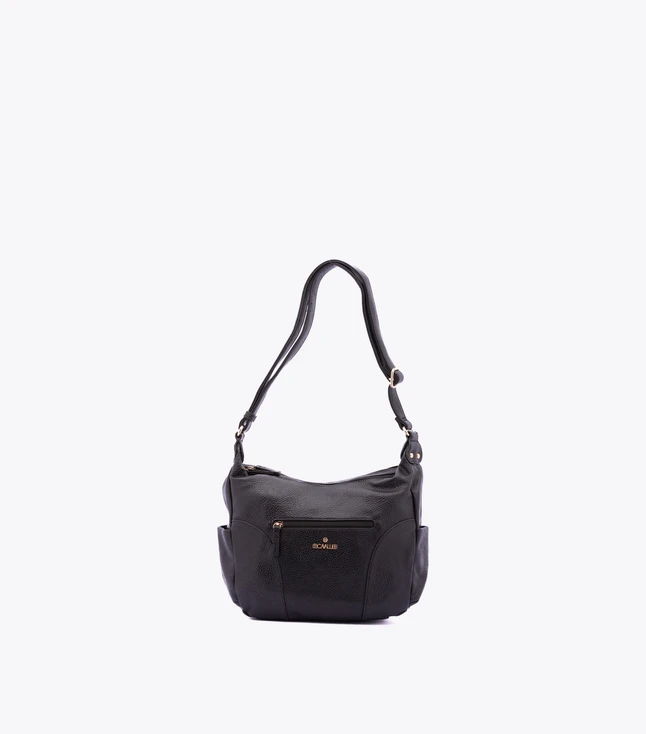 Stylish Italian Leather Backpack for Men with Zip Closure and Adjustable Shoulder Strap
