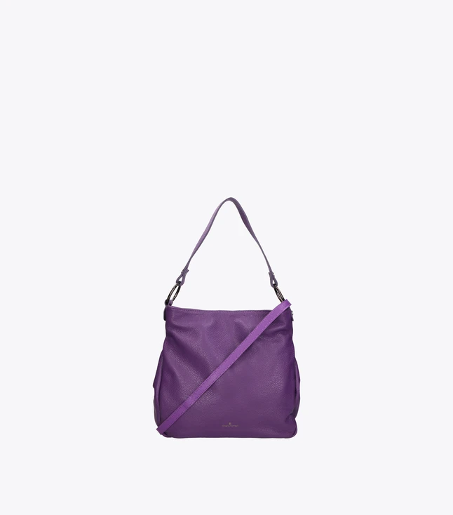 Stylish Fabric Crossbody Bag for Women with Zip Closure and Removable Chain and Leather Straps
