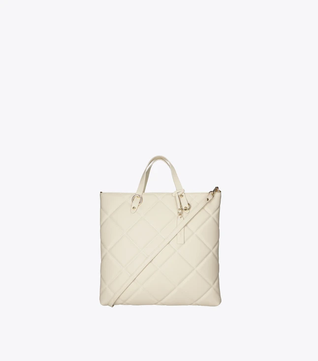 Minimalist Leather Tote for Women Travel
