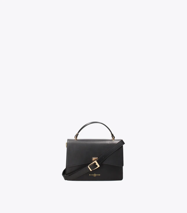 Stylish Italian Leather Tote with Zipper Closure and Chain Accent for Women
