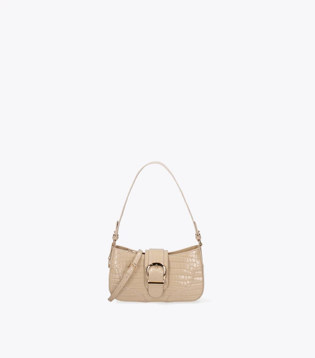 Minimalist Fabric Crossbody Bag for Women with Multiple Pockets for Daily Use
