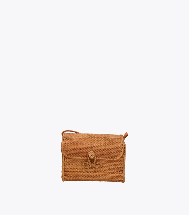 Handmade Rattan Shoulder Bag Women's Casual Travel

