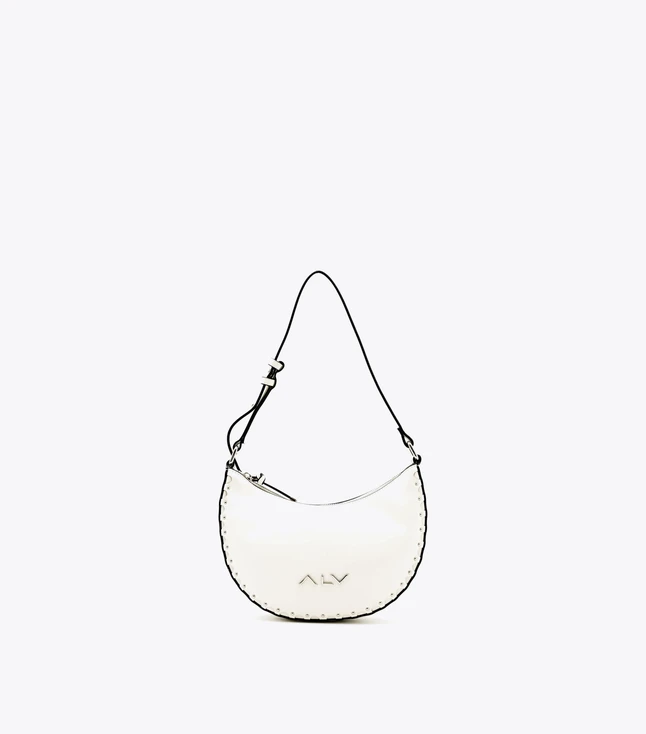 Crescent Leather Shoulder Bag for Everyday Use