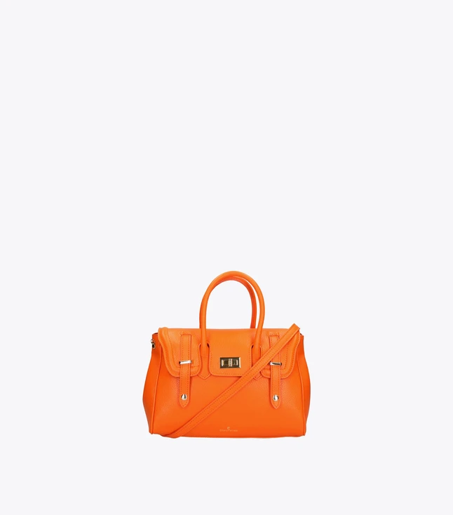 Minimalist Leather Bucket Bag with Drawstring Closure for Women
