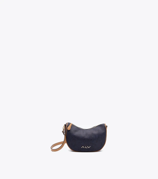 Minimalist Crescent Leather Crossbody Bag for Everyday Essentials
