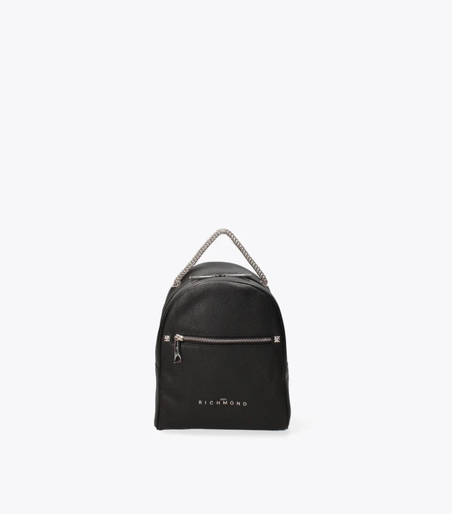 Elegant Leather Shoulder Bag for Women with Zip Closure and Removable Strap
