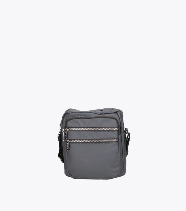 Minimalist PU Leather Men's Shoulder Bag for Travel
