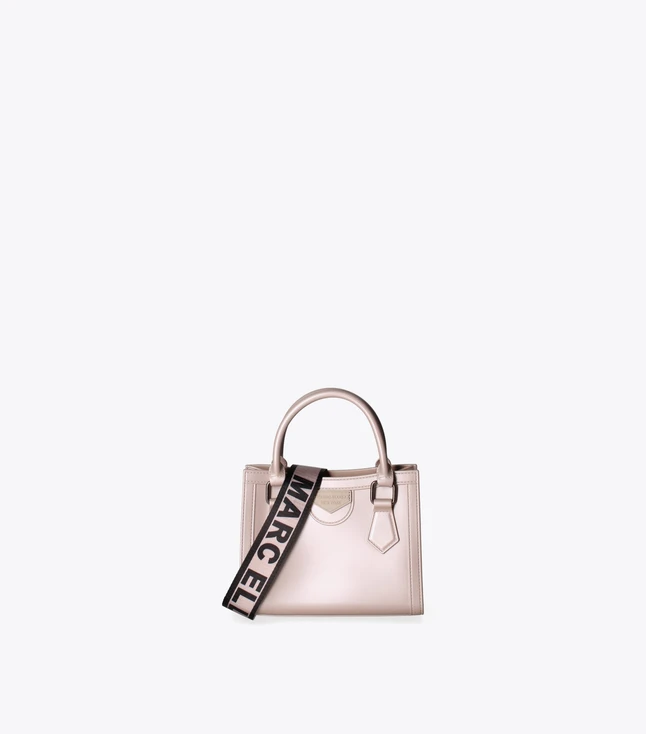 Stylish PVC Crossbody Bag with Chain Handle for Women
