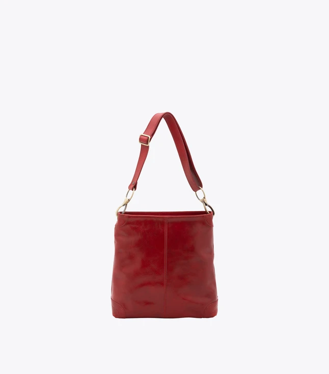 Vintage Leather Crossbody Bag for Men with Multiple Compartments and Adjustable Shoulder Strap
