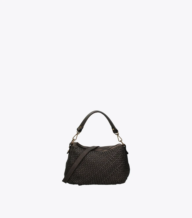 Elegant Leather Tote Bag for Women with Inner Pockets and Handle
