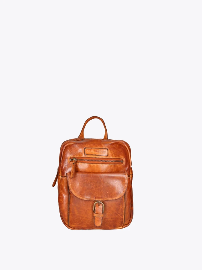 Vintage Leather Backpack Laptop Backpacks for Daily Use