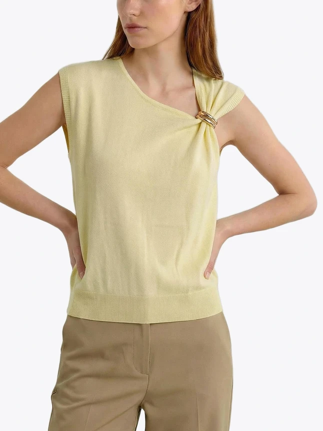 Viscose Modern Top For Women - Minimalist Design With Lightweight Shape
