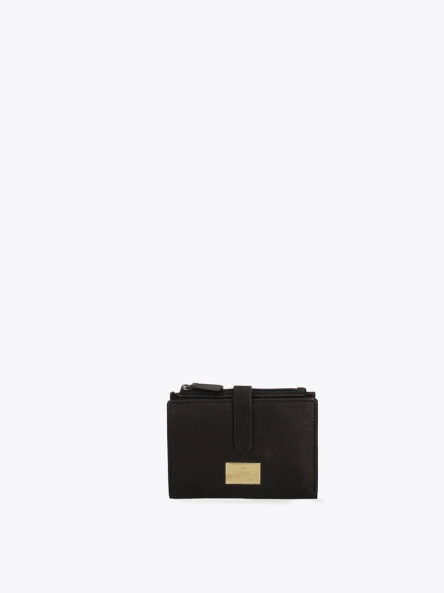 Minimalist Leather Crossbody Wallet Clutch for Evening Essentials