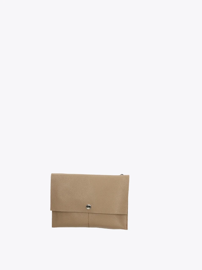 Minimalist Leather Clutch Bag for Evening Essentials