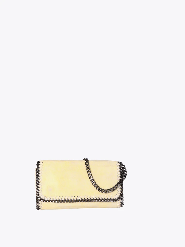 Leather Envelope Flap Shoulder Bag Chain Strap for Evening