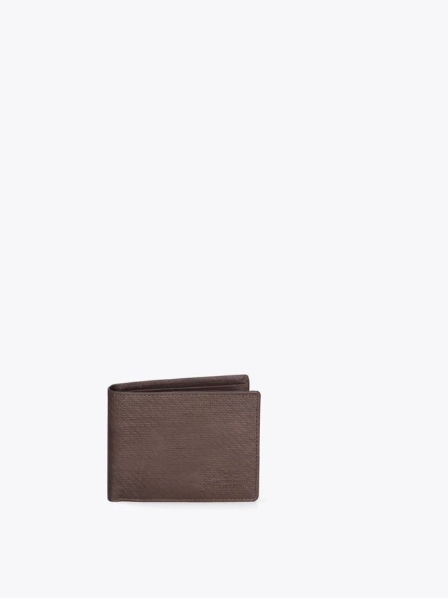 Textured Leather Wallet Cardholder for Everyday Use