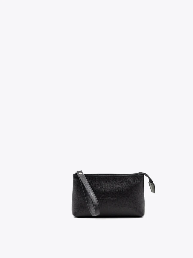 Minimalist Leather Wristlet Pouch for Daily Essentials