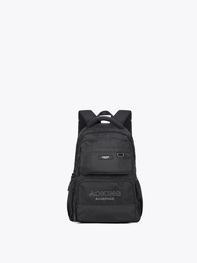 Urban Minimalist Nylon Laptop Backpacks for Daily Use
