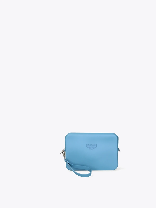 Minimalist Leather Clutch Wristlet for Evening Outings And Travel