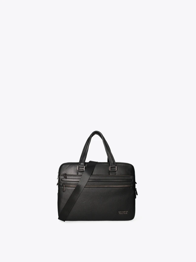 Leather Briefcase Messenger Bag for Work And Travel