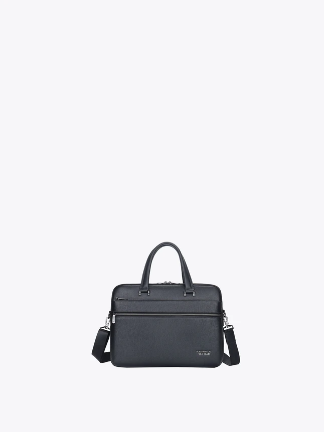 Executive Leather Briefcase for Work And Travel with Top Handles